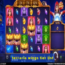 terraria wings tier list